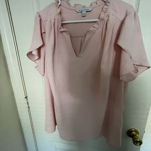 41 Hawthorne Tiffiny Tulip Sleeve Blouse